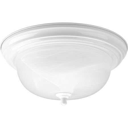 PROGRESS LIGHTING Two-Light Dome Glass 13-1/4" Close-to-Ceiling P3925-30